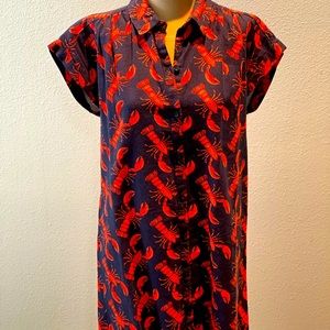 Shirt shift dress